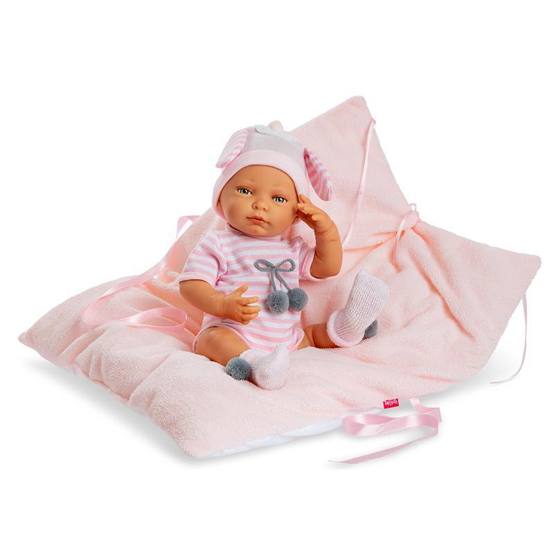 Berjuan 8101 New Born Special Baby Doll 45cm - Pink - TOYBOX Toy Shop