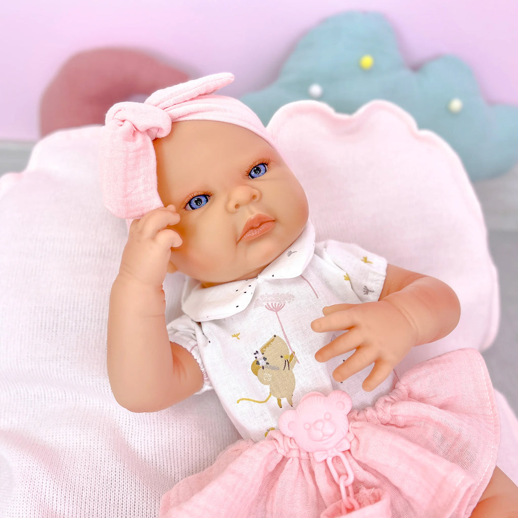 Berjuan 8122 New Born Doll 45cm - Girl - TOYBOX Toy Shop