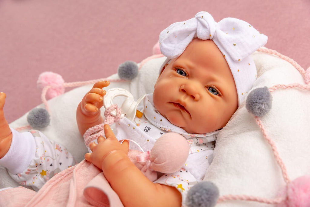 Berjuan 8206 Sweet Reborn Interactive Baby Doll 50cm With Sounds and Gestures - TOYBOX Toy Shop