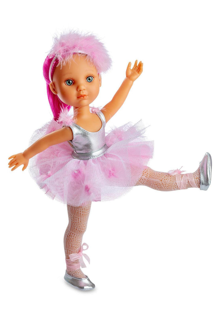 Berjuan 826 Ballerina Doll 35cm - Pink - TOYBOX Toy Shop