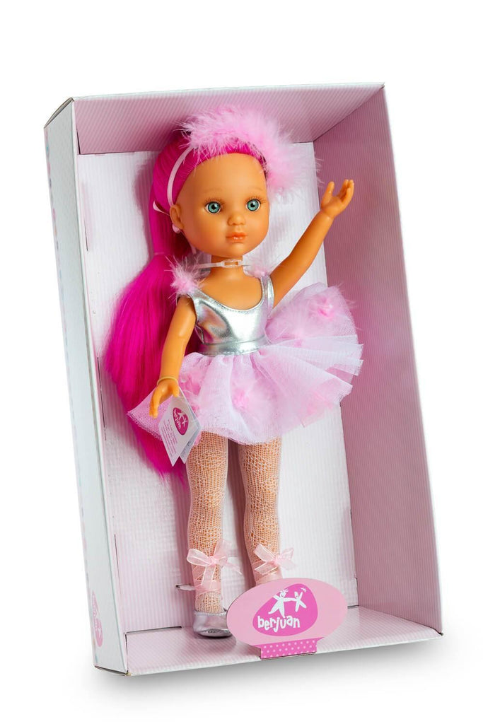 Berjuan 826 Ballerina Doll 35cm - Pink - TOYBOX Toy Shop