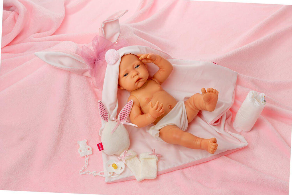 Berjuan New Born Doll 34cm Gift Set - Pink or Blue - TOYBOX Toy Shop