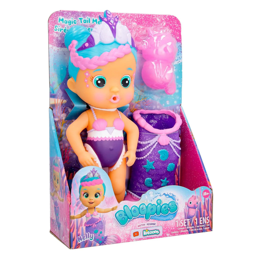 BLOOPIES Magic Tail Mermaids Mermaid Dolls - Assorted - TOYBOX Toy Shop