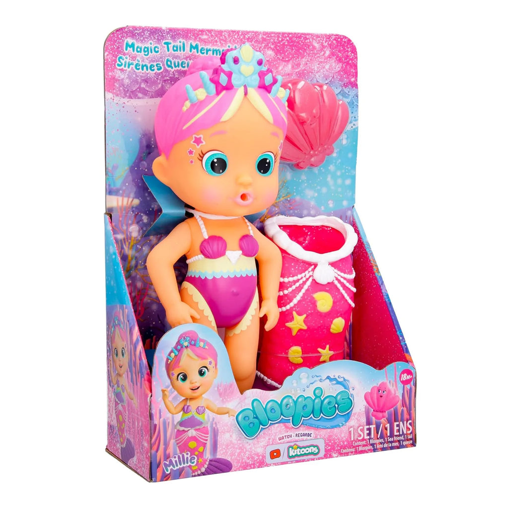 BLOOPIES Magic Tail Mermaids Mermaid Dolls - Assorted - TOYBOX Toy Shop