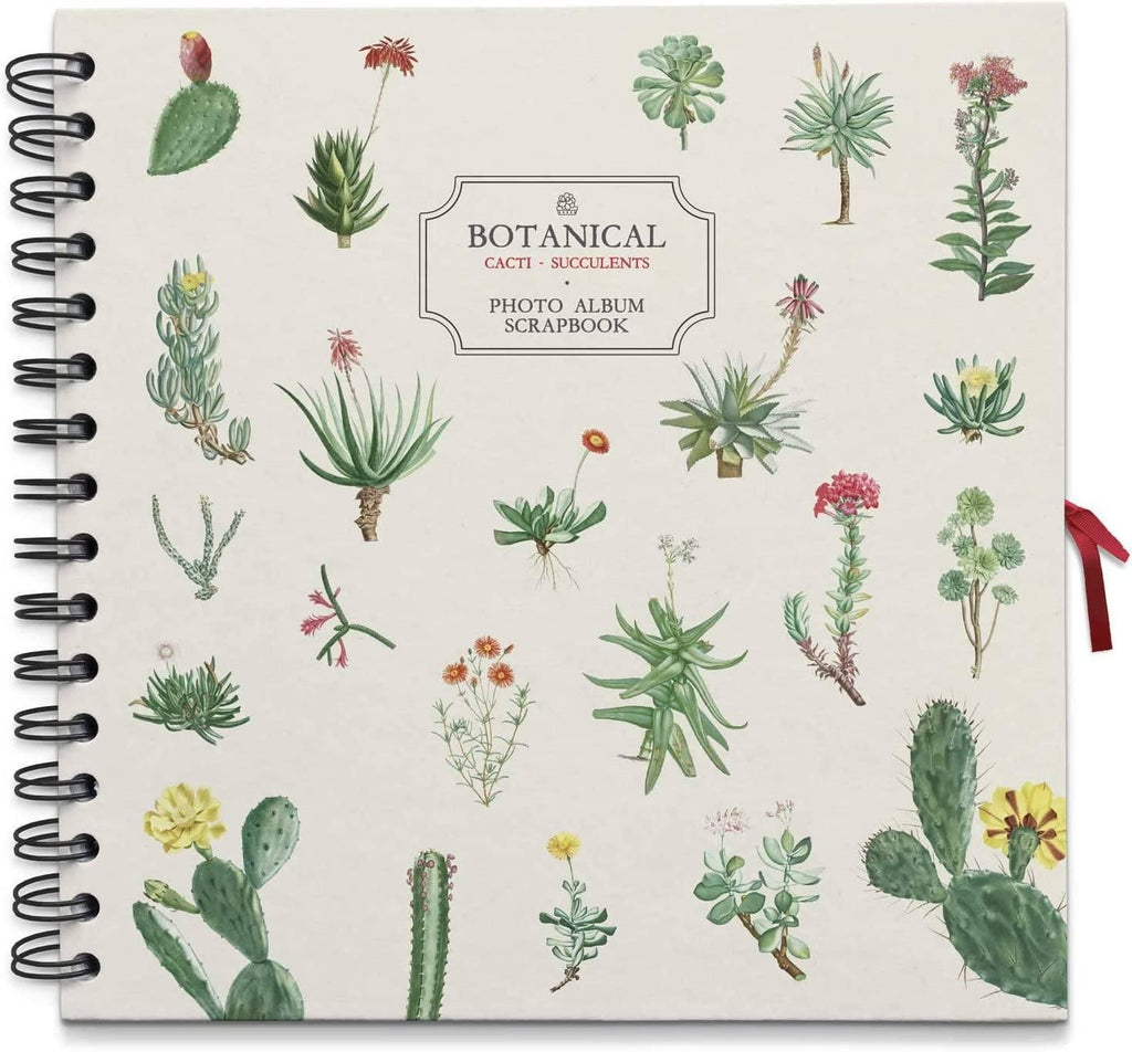 Botanical Cacti Scrapbook Photo Album - TOYBOX Toy Shop