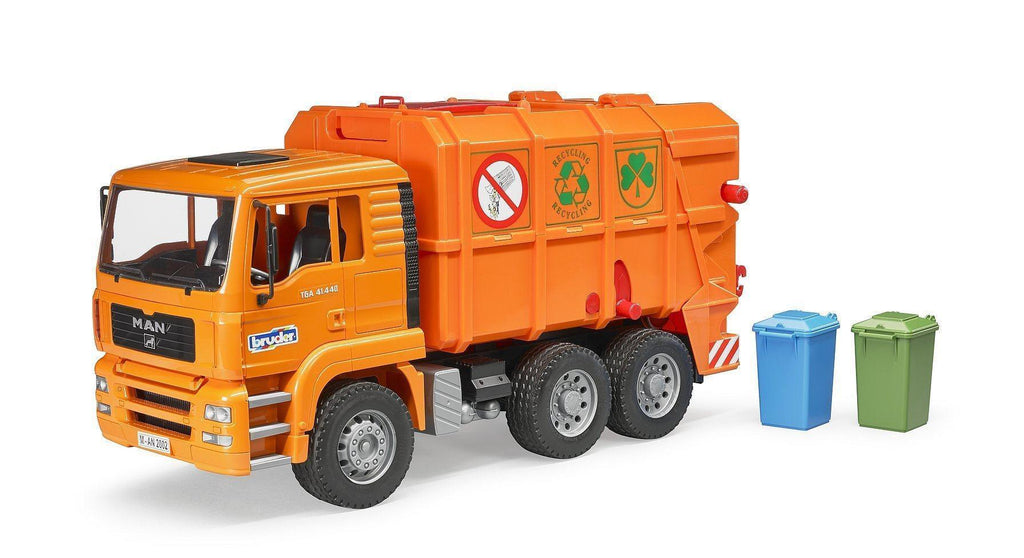 BRUDER 02760 MAN TGA Garbage Truck - TOYBOX Toy Shop