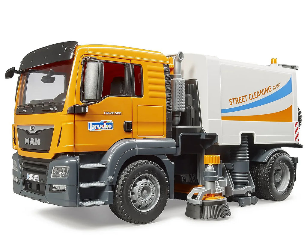 BRUDER 03780 MAN TGS Street Cleaner - TOYBOX Toy Shop