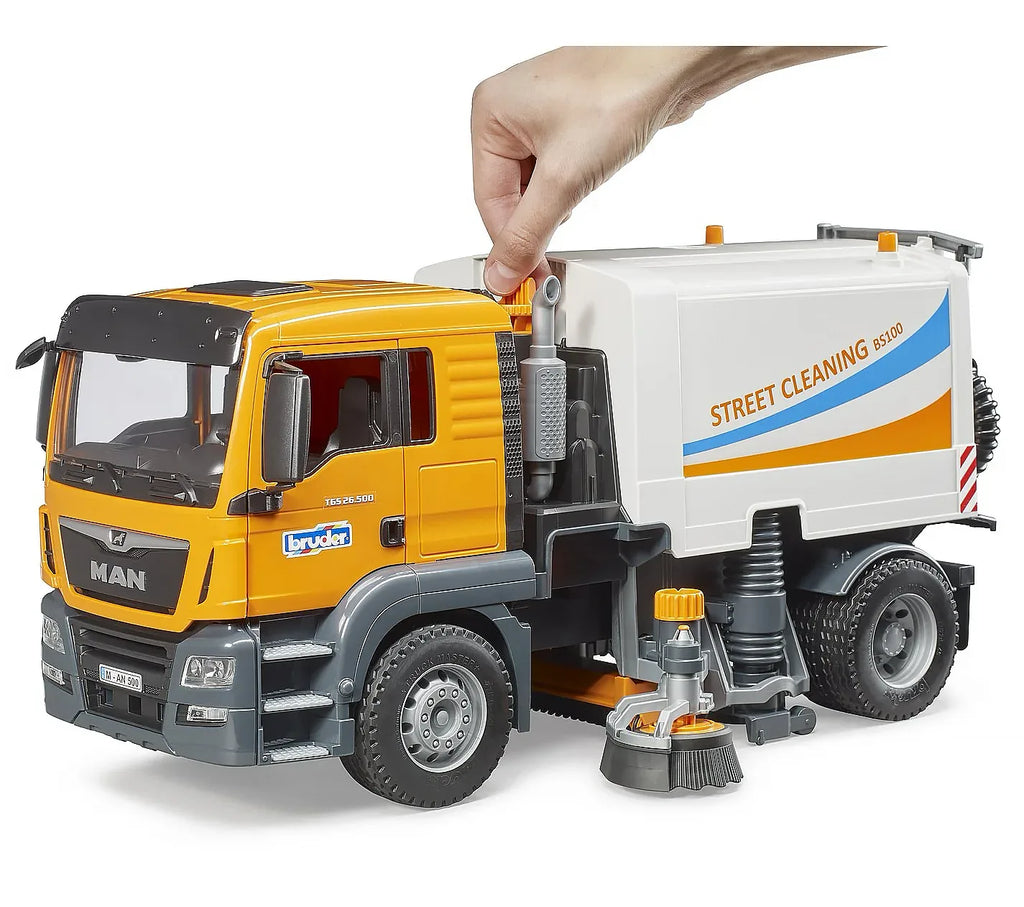 BRUDER 03780 MAN TGS Street Cleaner - TOYBOX Toy Shop