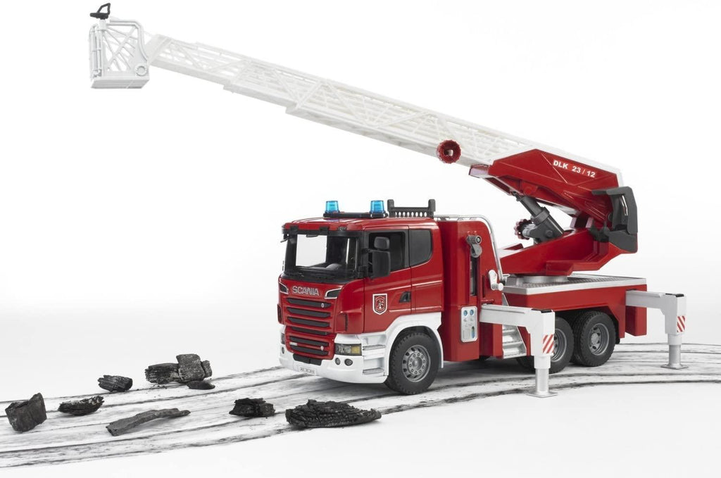 BRUDER 3590 Scania Fire Engine with Water Pump - TOYBOX Toy Shop