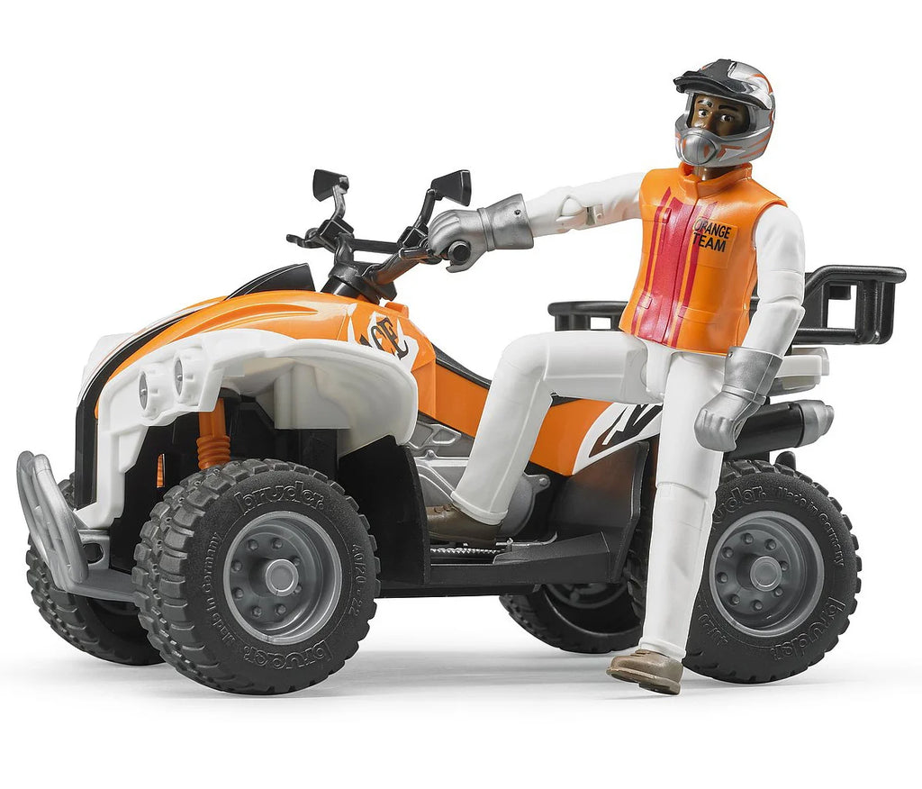 BRUDER Quad ATV with Driver - TOYBOX Toy Shop