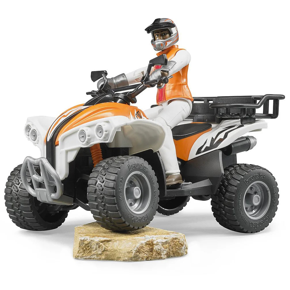 BRUDER Quad ATV with Driver - TOYBOX Toy Shop