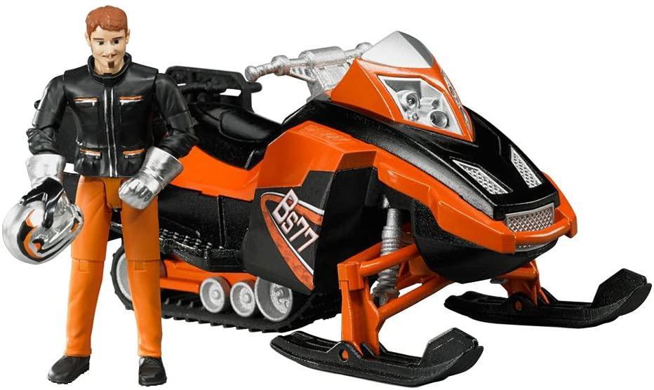 BRUDER Bworld Snowmobile With Driver And Accessories - TOYBOX Toy Shop