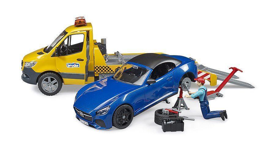 BRUDER MB Sprinter Car Transporter with Roadster - TOYBOX Toy Shop