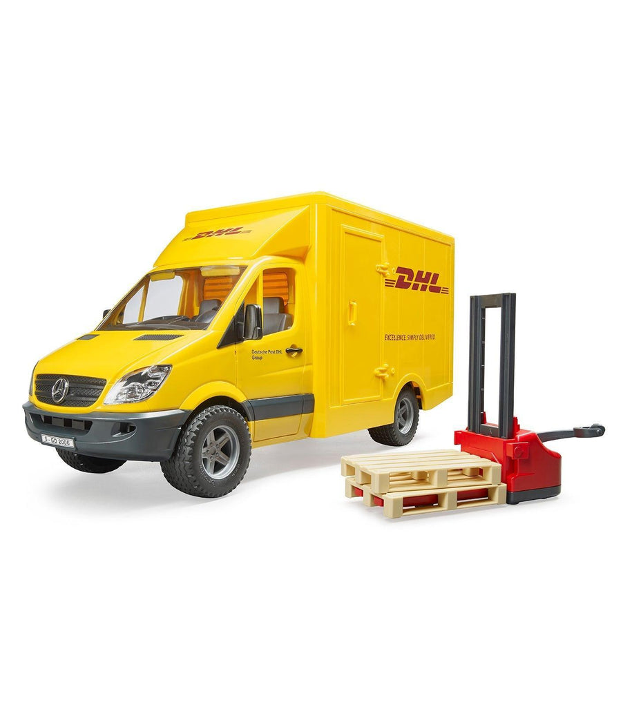 BRUDER Mercedes Benz MB Sprinter DHL Delivery Truck - TOYBOX Toy Shop