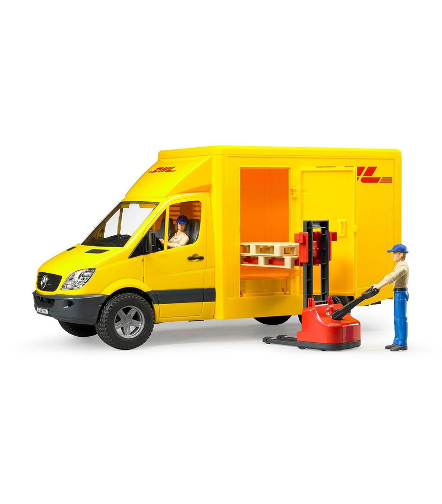 BRUDER Mercedes Benz MB Sprinter DHL Delivery Truck - TOYBOX Toy Shop