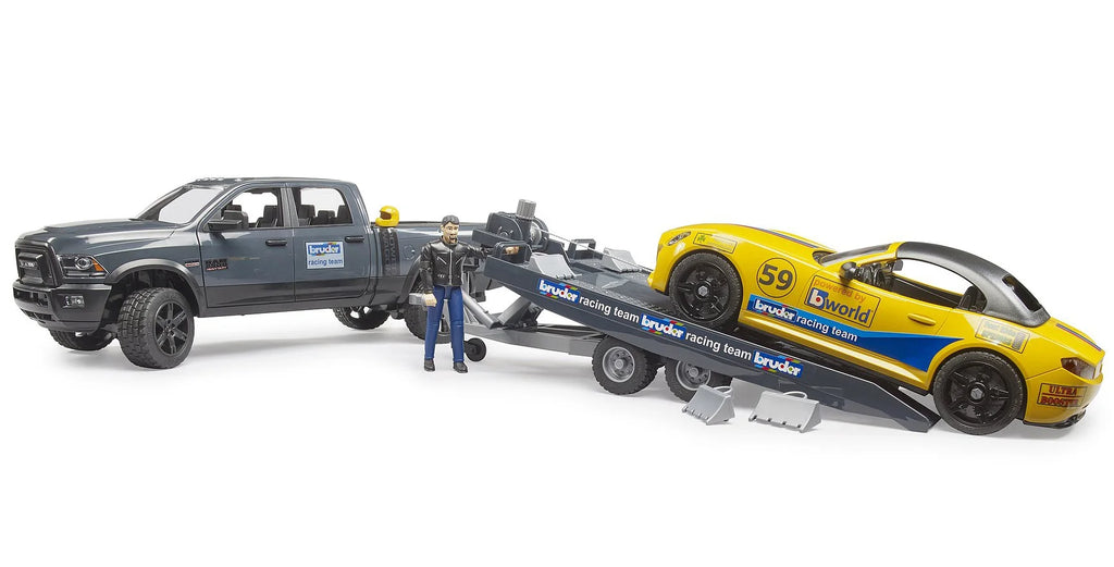 BRUDER RAM Power Wagon & Roadster Bruder Racing Team - TOYBOX Toy Shop