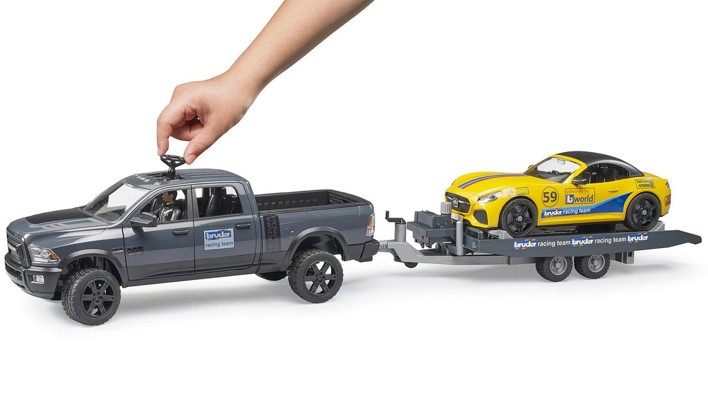 BRUDER RAM Power Wagon & Roadster Bruder Racing Team - TOYBOX Toy Shop