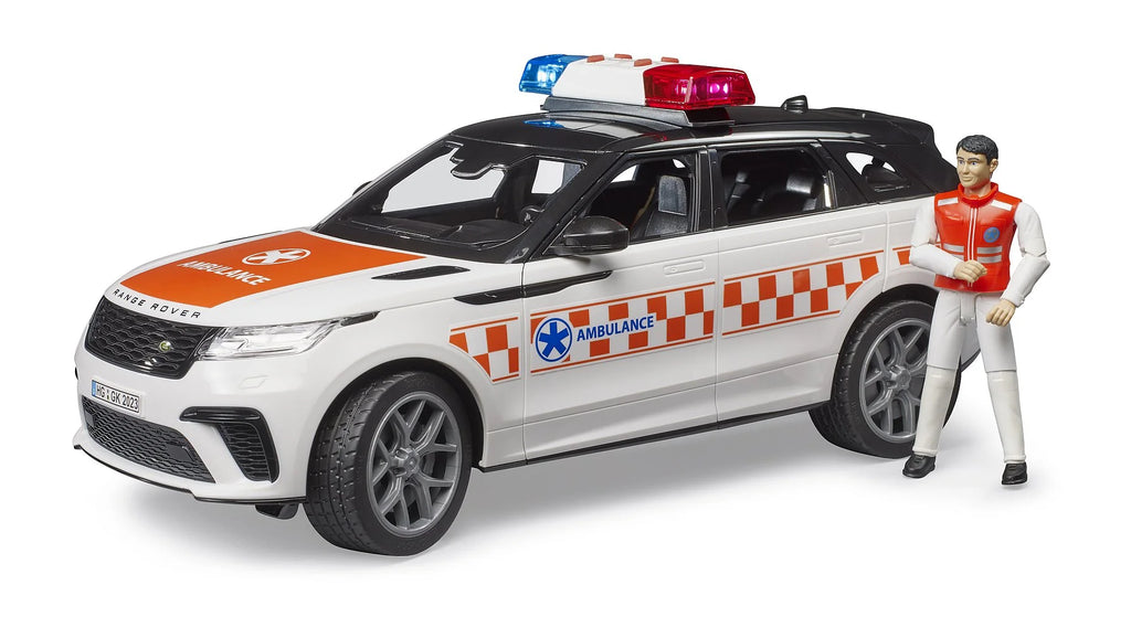 BRUDER Range Rover Velar Emergency Doctor's Vehicle - TOYBOX Toy Shop