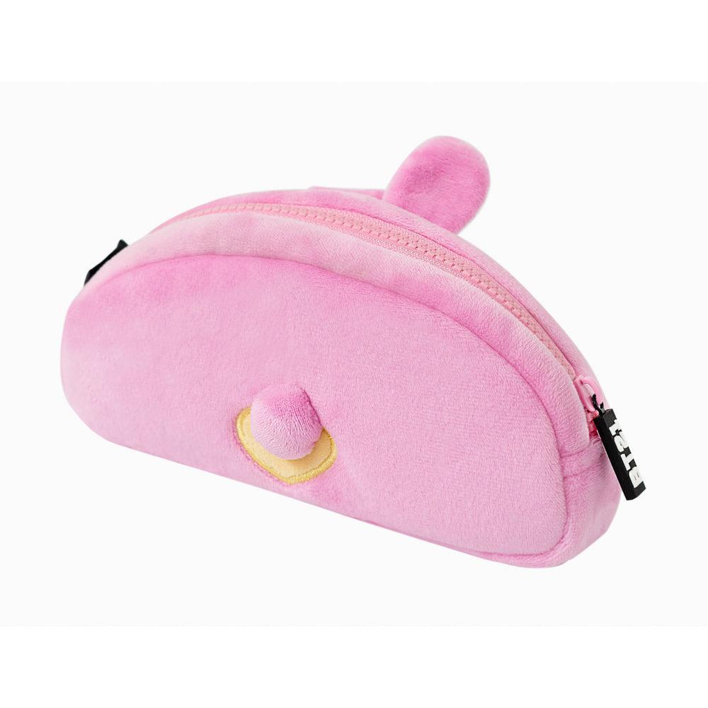 BT21 Baby Series Cooky Soft Plush Pencil Case - Pink - TOYBOX Toy Shop