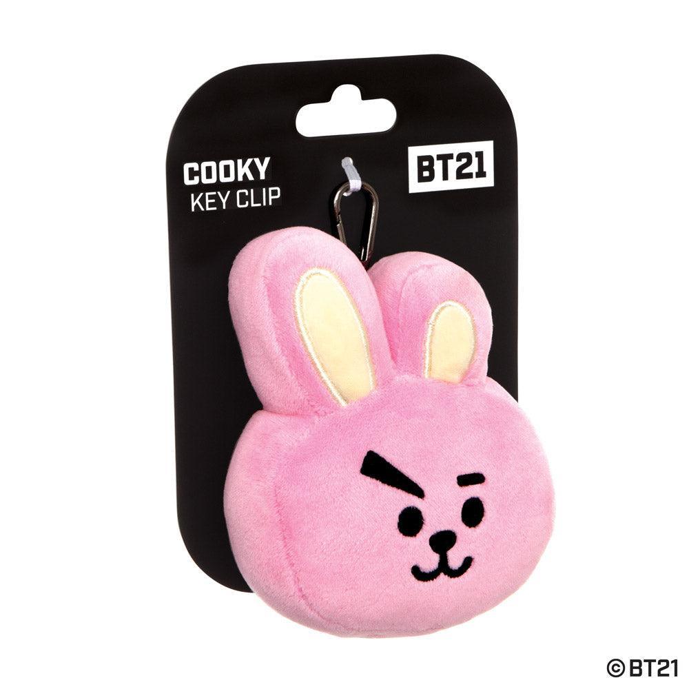 BT21 COOKY Head Plush Keychain - TOYBOX Toy Shop