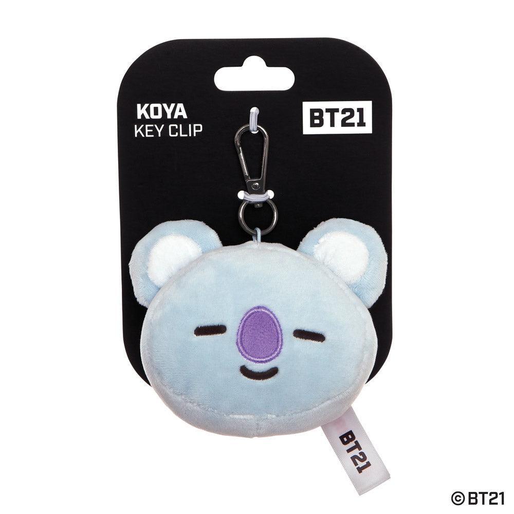 BT21 KOYA Plush Head Keychain - TOYBOX Toy Shop