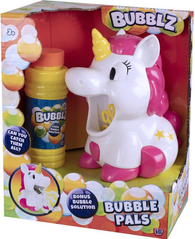 Bubblz Unicorn Bubble Pal Electric Bubble Machine Blower - TOYBOX Toy Shop