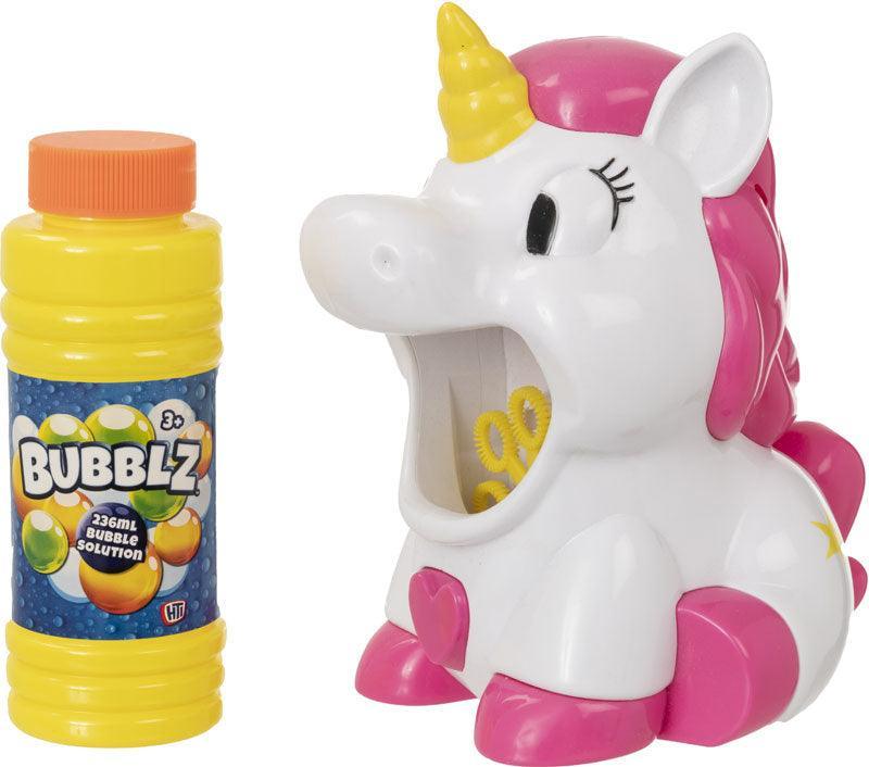 Bubblz Unicorn Bubble Pal Electric Bubble Machine Blower - TOYBOX Toy Shop