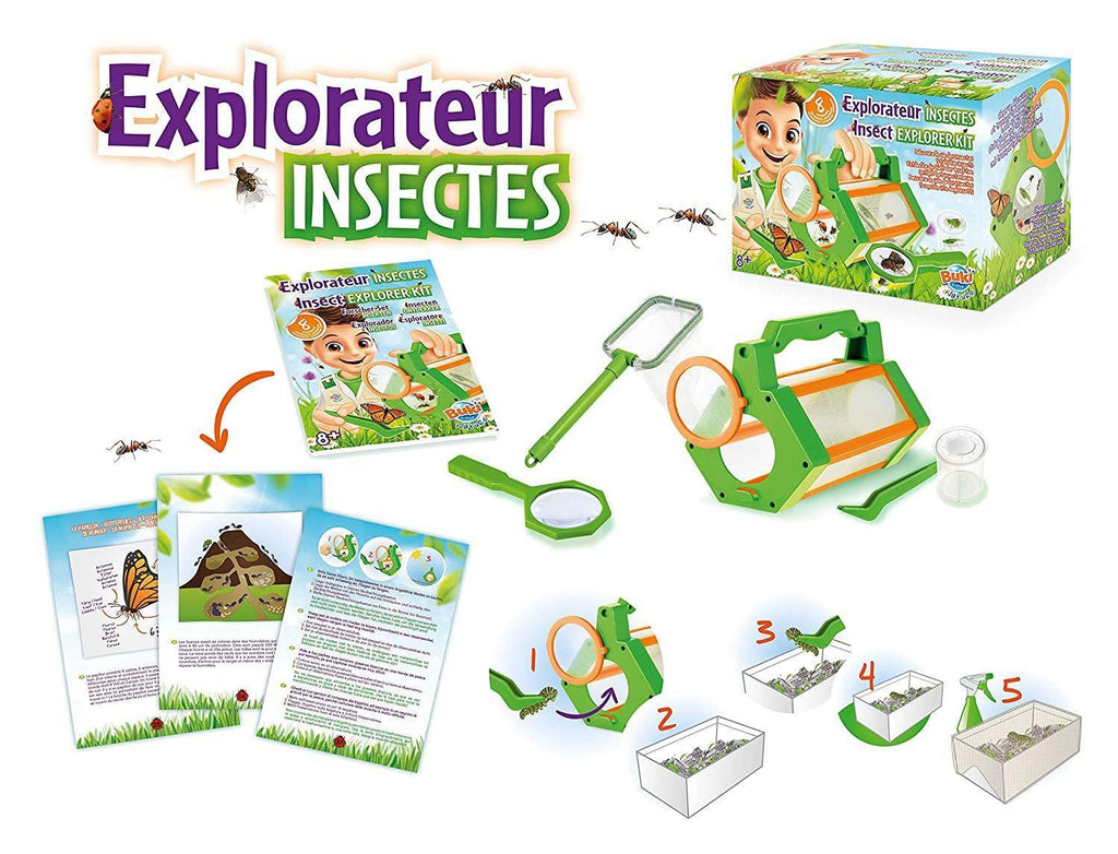 BUIKI France - Insects Explorer Kit - TOYBOX Toy Shop