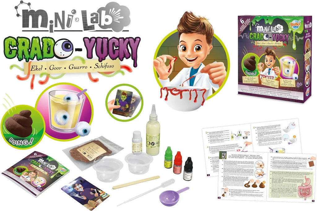 Buki Mini Lab Yucky Science - TOYBOX Toy Shop