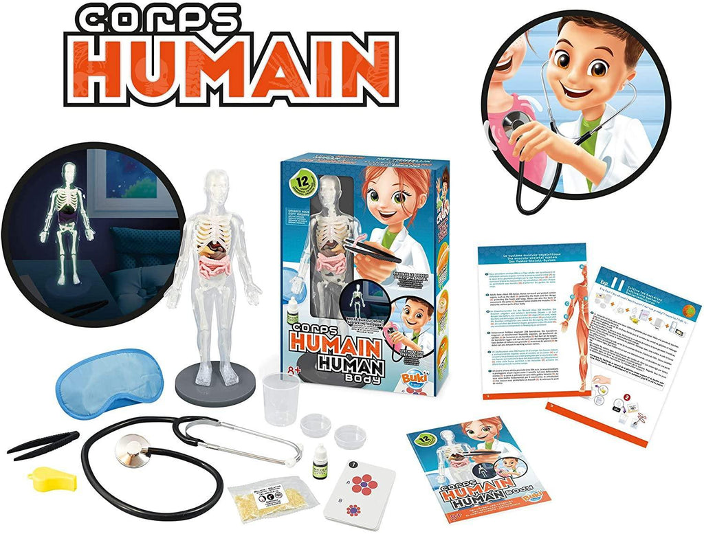 BUKI France 2163 Human Body Science Playset - TOYBOX Toy Shop