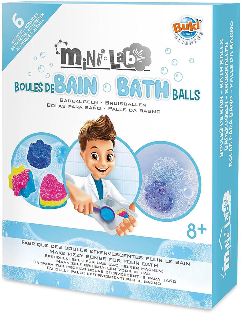 BUKI France 3010 - Mini Lab Bath Balls Playset - TOYBOX Toy Shop