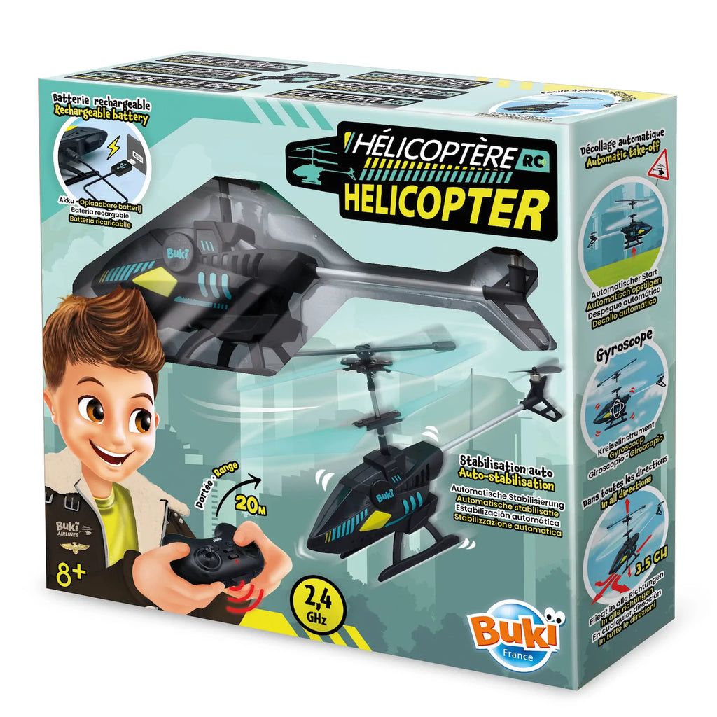 BUKI France RC Helicopter - TOYBOX Toy Shop