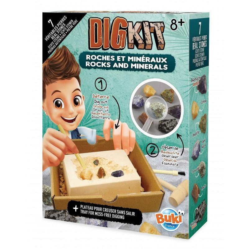 BUKI France 440 - Rocks and Minerals Dig Kit - TOYBOX Toy Shop