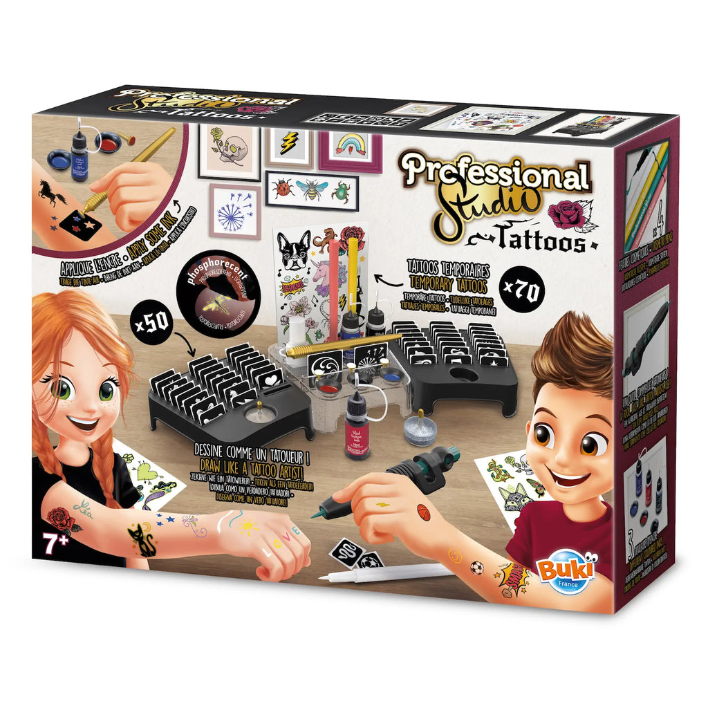 BUKI France Professional Studio Tattoos - TOYBOX Toy Shop