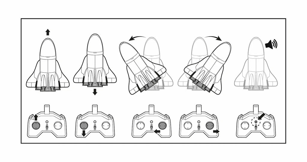 BUKI France RC Space Shuttle - TOYBOX Toy Shop