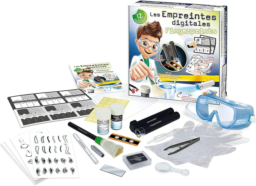 BUKI France 7101 Experiments Fingerprints - TOYBOX Toy Shop