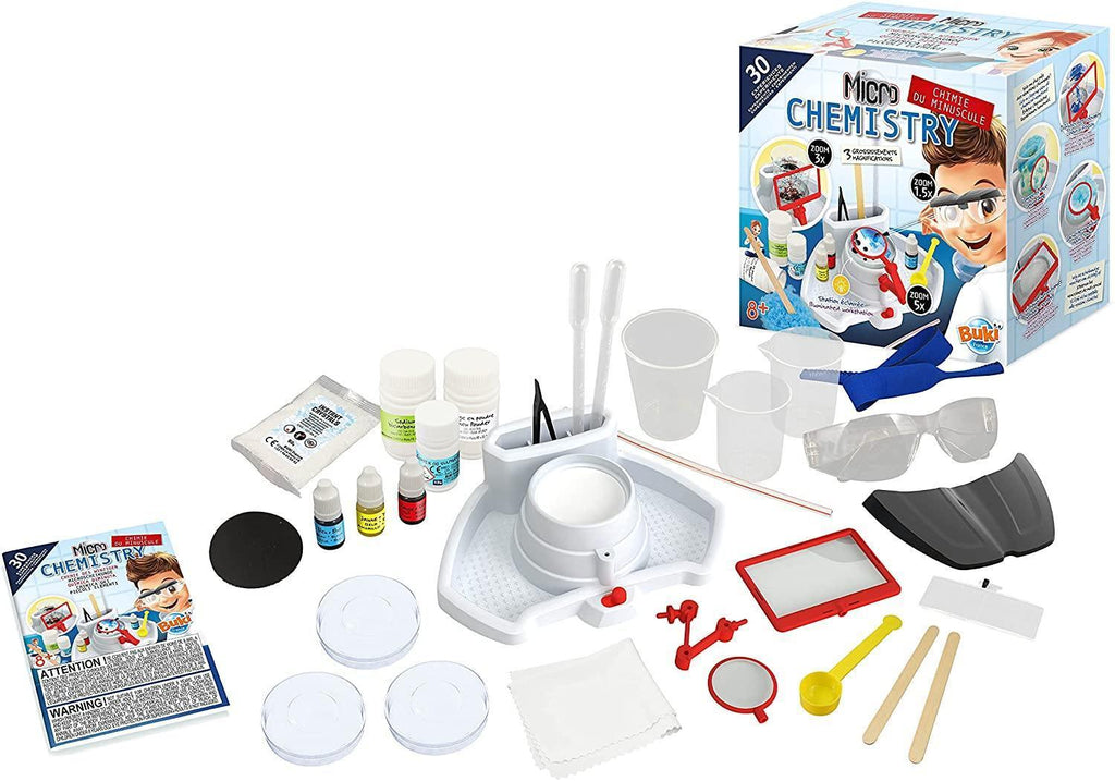 BUKI France 8367 Micro Chemistry Set - TOYBOX Toy Shop