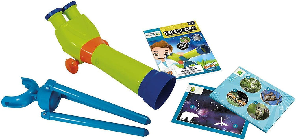 BUKI France 9004 Mini Sciences Telescope - TOYBOX Toy Shop