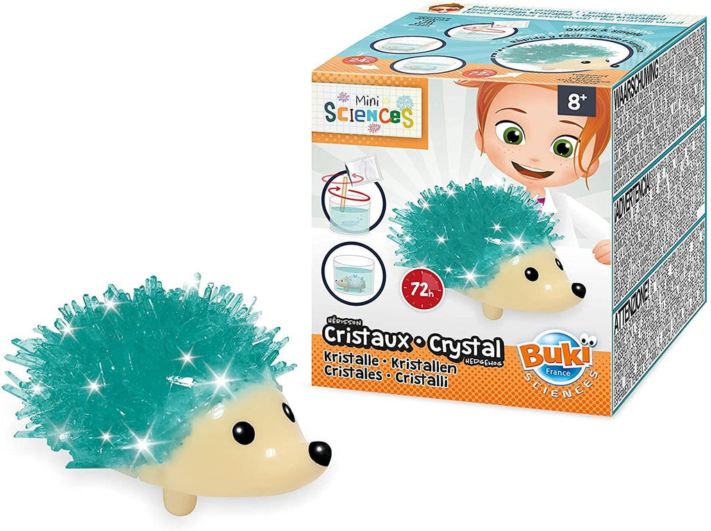 BUKI France 9008 - Mini Sciences Crystal Hedgehog - TOYBOX Toy Shop