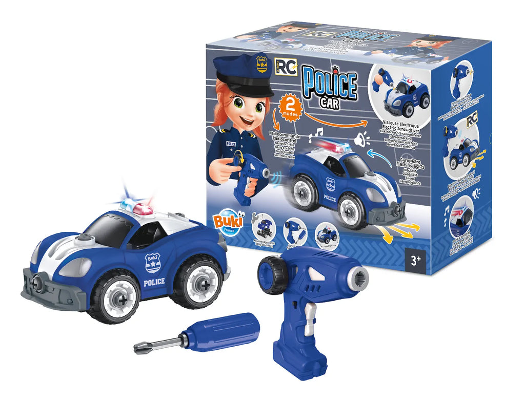 BUKI France RC Police Car - TOYBOX Toy Shop