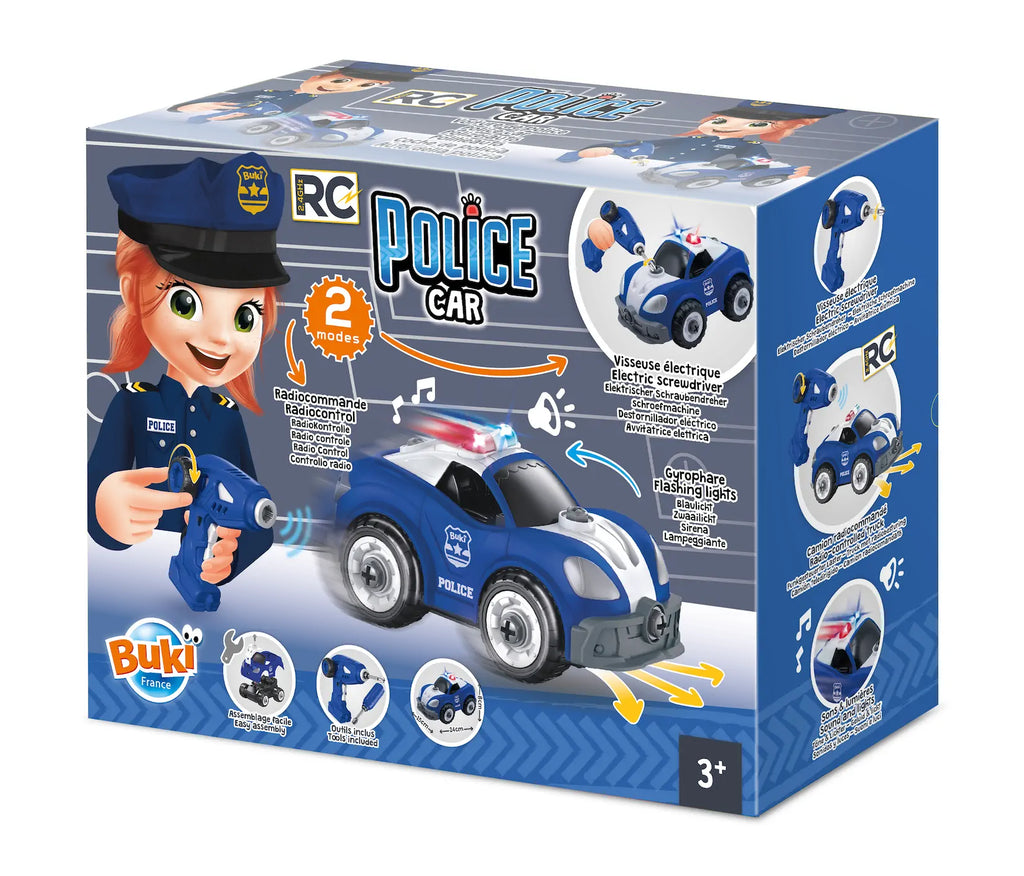 BUKI France RC Police Car - TOYBOX Toy Shop