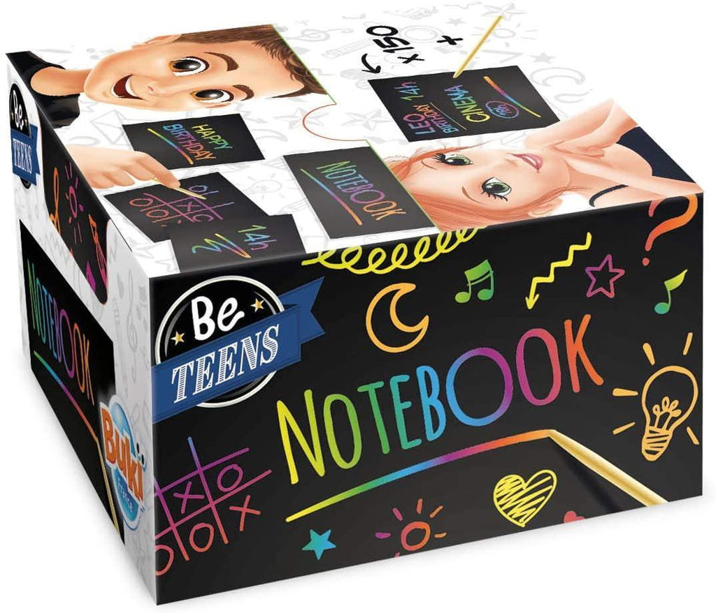 BUKI France Be Teens Scratch Notebook - TOYBOX Toy Shop