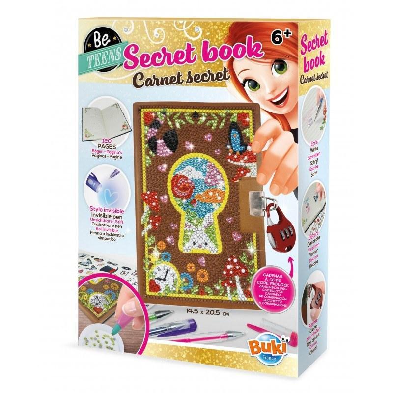 BUKI France Be Teens Secret Book - TOYBOX Toy Shop