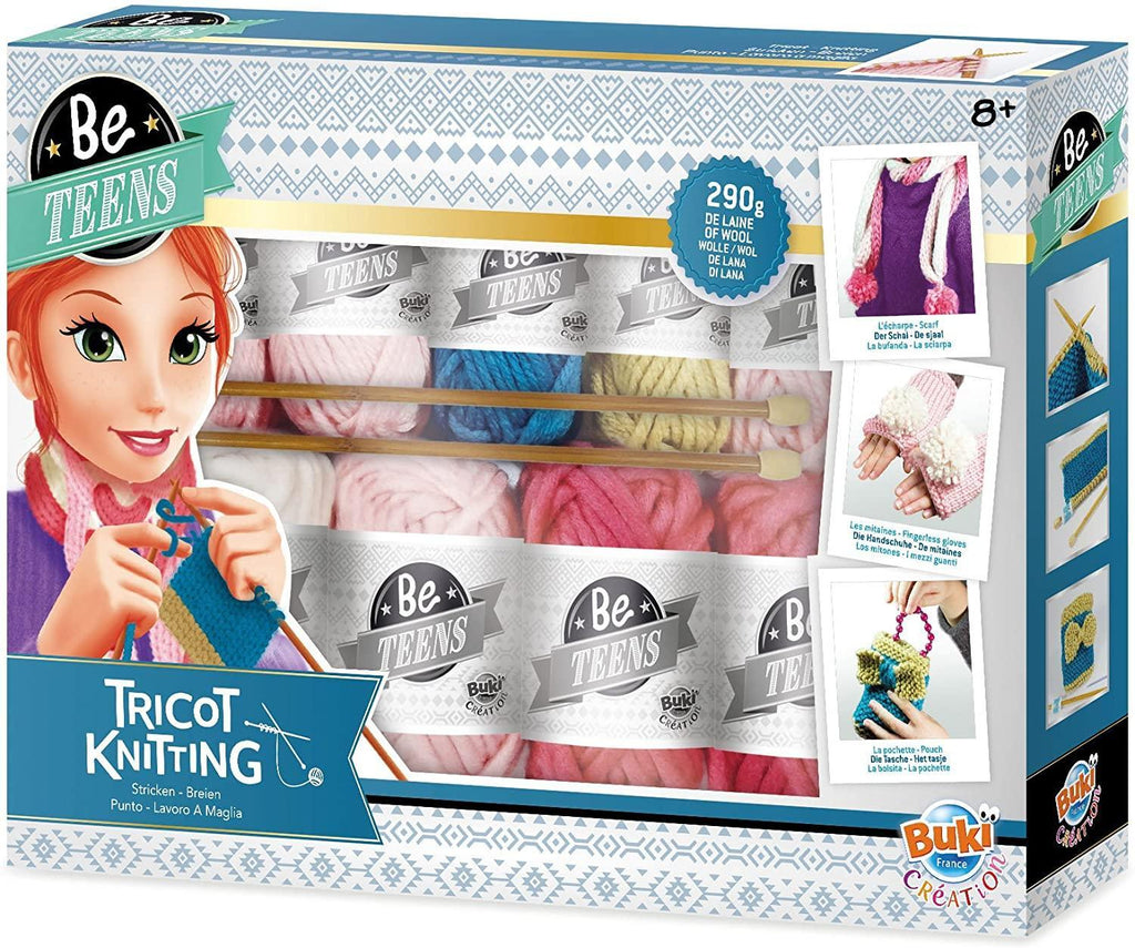 BUKI France BE002 - Be Teens Fashion Knitting - TOYBOX Toy Shop