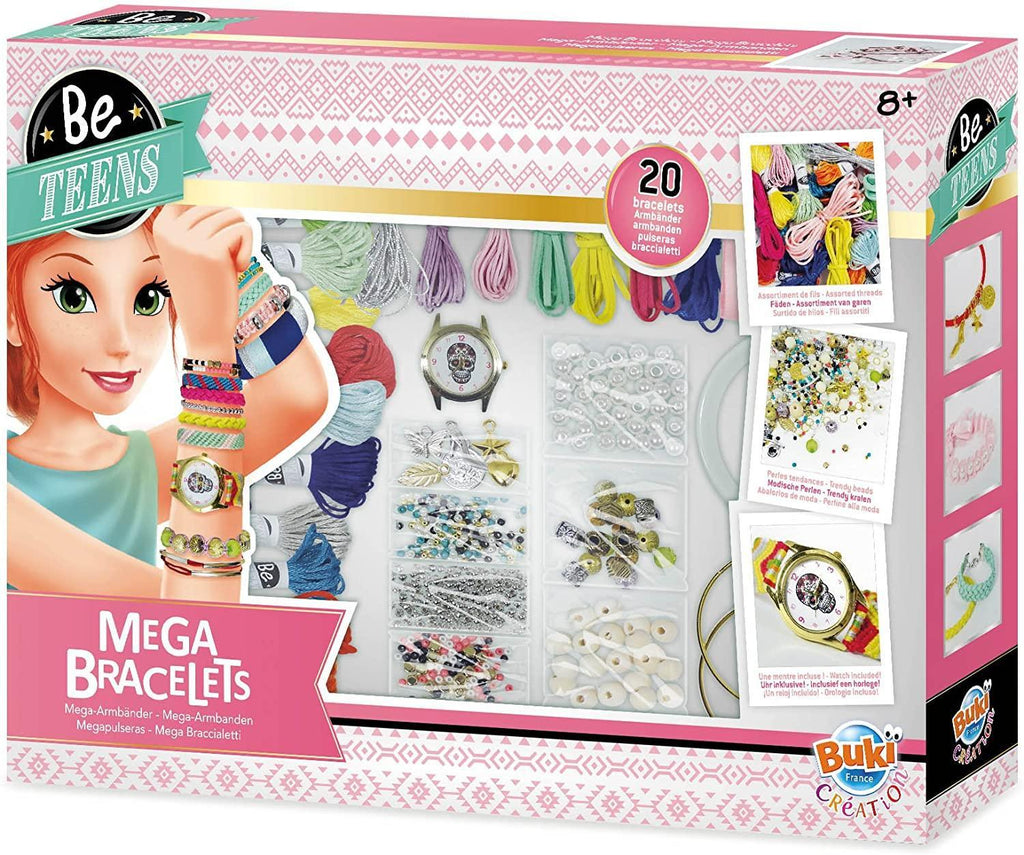 BUKI France BE003 Be Teens Mega Bracelets - TOYBOX Toy Shop