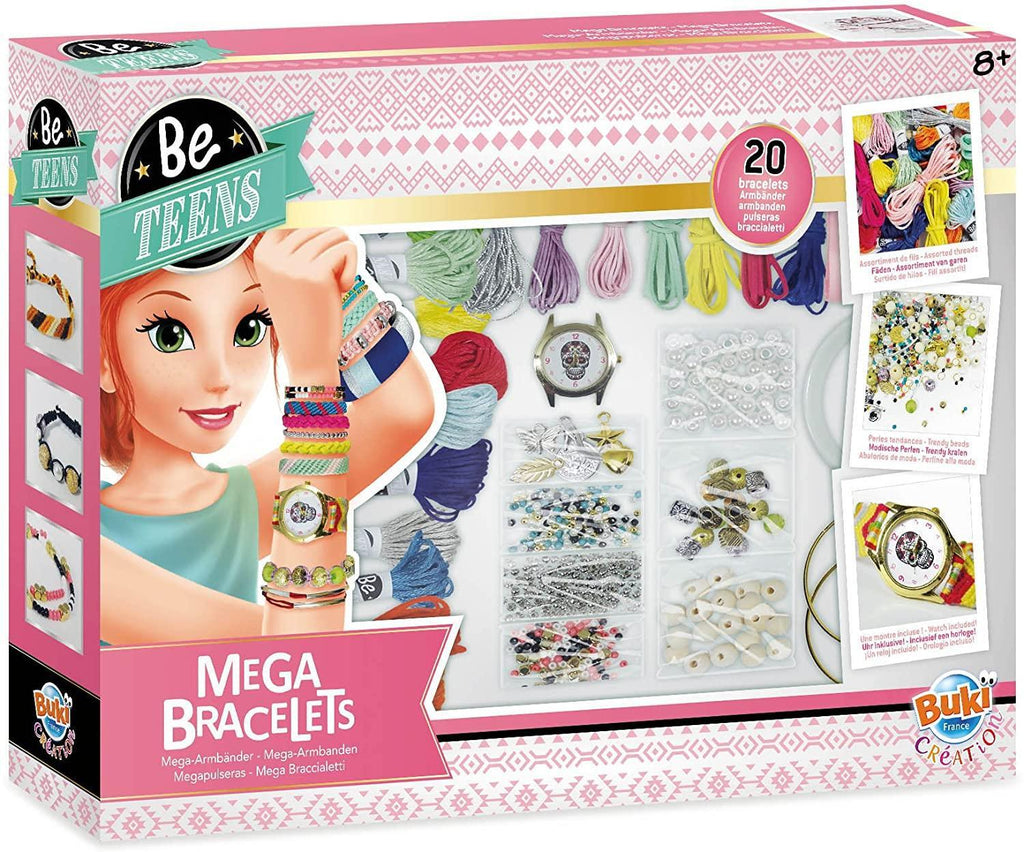 BUKI France BE003 Be Teens Mega Bracelets - TOYBOX Toy Shop