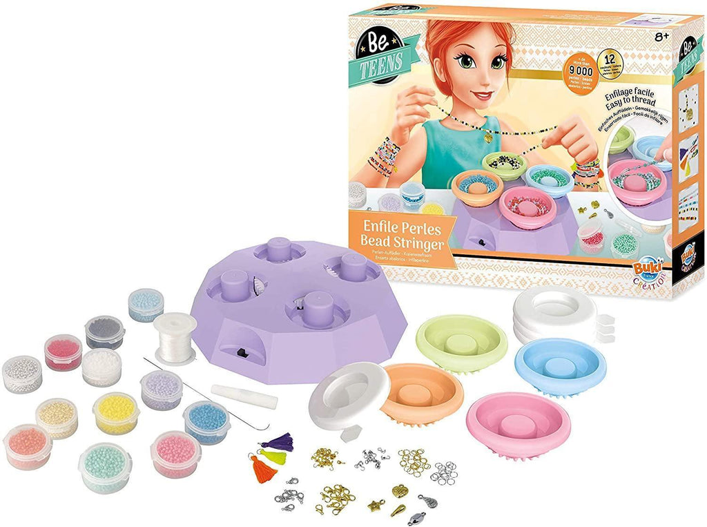 BUKI France BE004 - Be Teens Bead Stringer Playset - TOYBOX Toy Shop