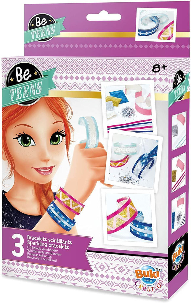 BUKI France BE204 - Be Teens Sparkling Bracelets - TOYBOX Toy Shop