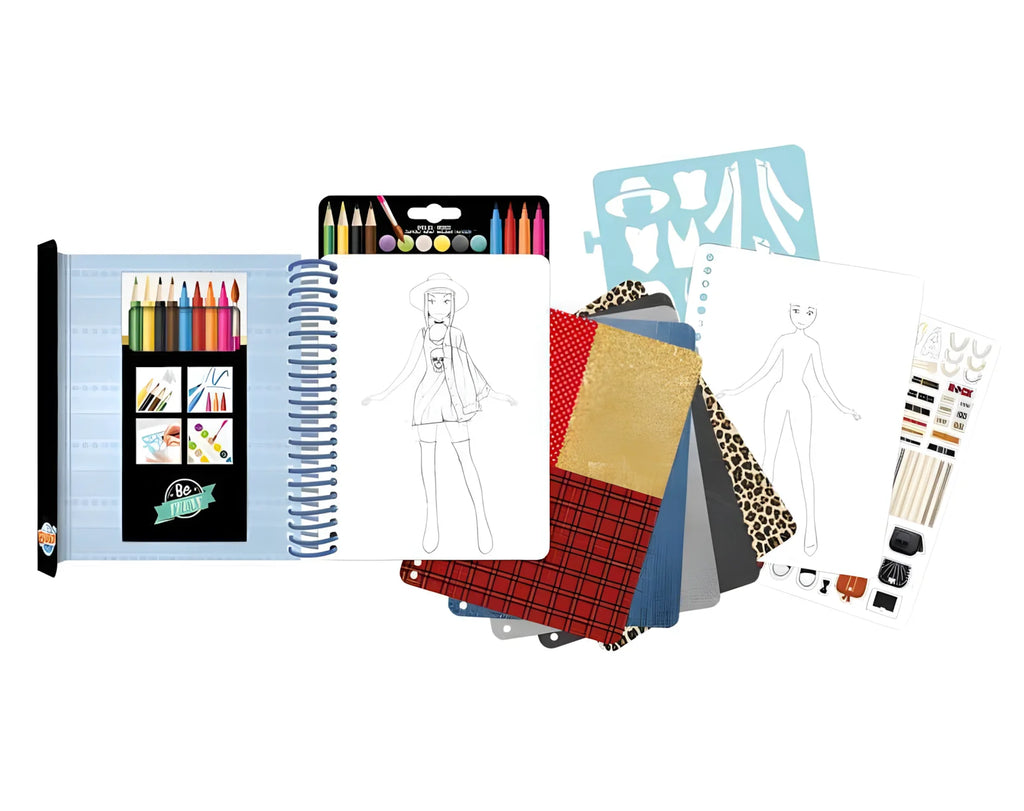 Buki Fashion Sketchbook Set - Assortment - TOYBOX Toy Shop