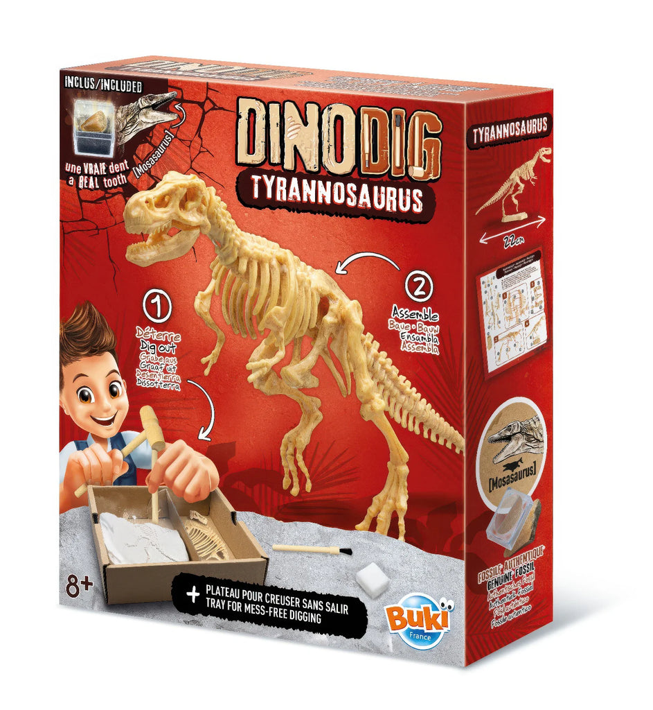 BUKI France Dino Dig T-Rex Skeleton Building Kit - TOYBOX Toy Shop